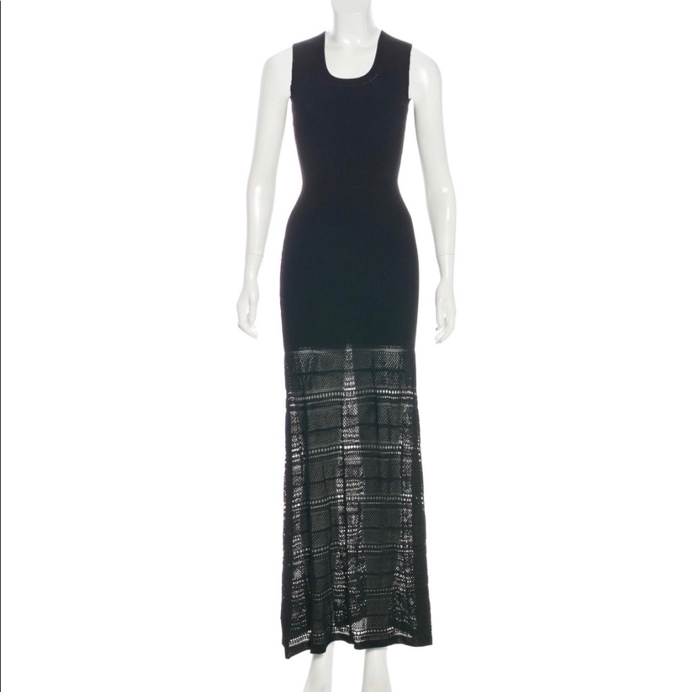 Zac Posen Knit Maxi Dress
